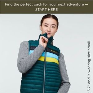 Cotopaxi women’s Fuego down vest